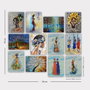 Wallity Set de 12 Cuadros Decorativos MDF Multicolor 20 x 15 cm